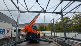 Structure métallique logistique Super U La Motte-Servolex