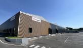 extérieur rénové bâtiment logistique saint léonard