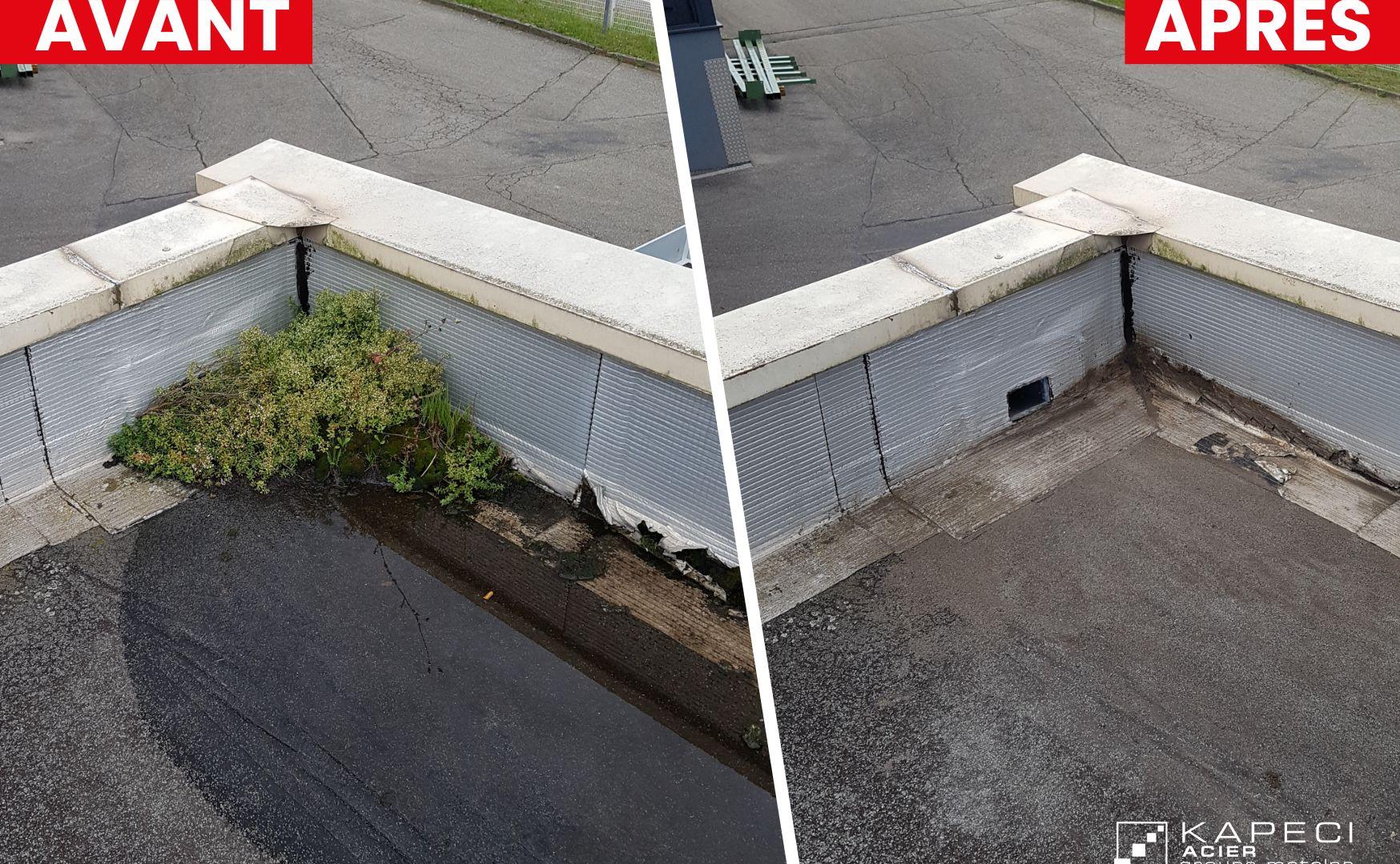 Maintenance toiture industrielle KAPECI Acier à Bourg-en-Bresse