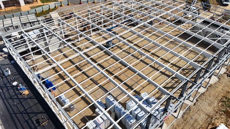 Structure acier pour équipement scolaire et associatif
