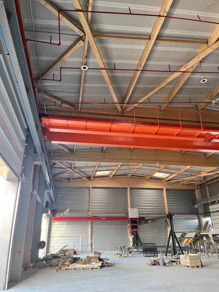 Chemins de roulement pour pont roulant de 5 tonnes